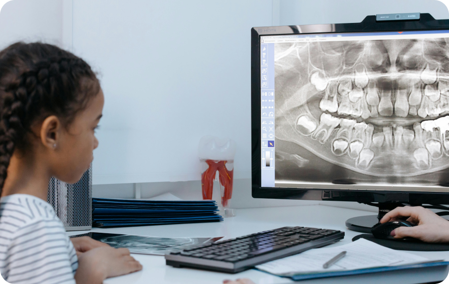 radiographie dentaire pathologies prevention des problemes dentaires la native Prévention des problèmes dentaires La Native | Orthodontie & Pédodontie